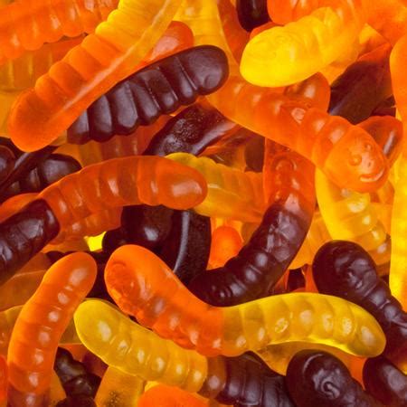 Gummi Halloween/Fall Worms – Half Nuts