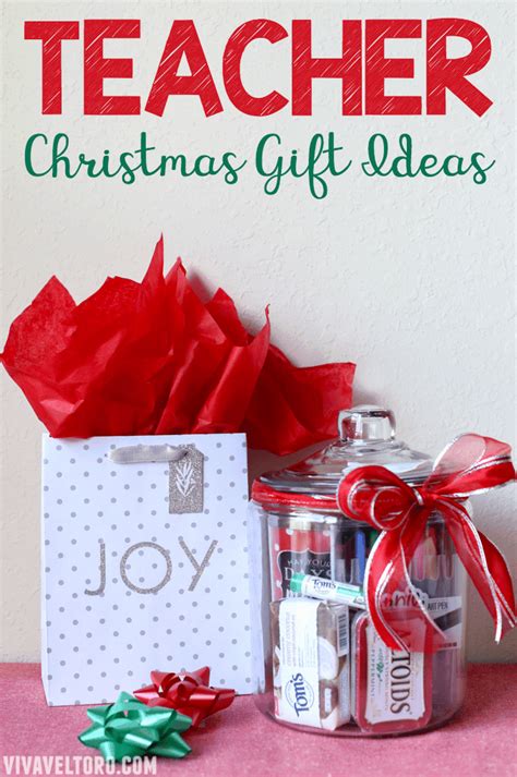 Teacher Christmas Gift Ideas That They'll Really Love - Viva Veltoro