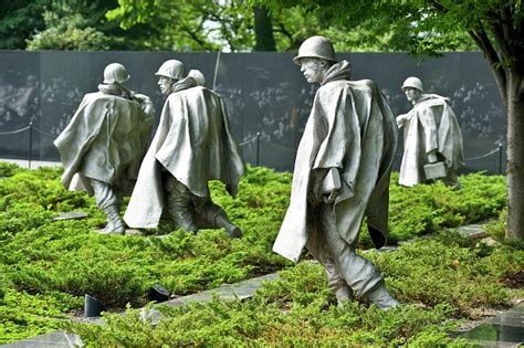 Korean War Memorial, Washington Dc Digital Art by Heeb Photos - Pixels