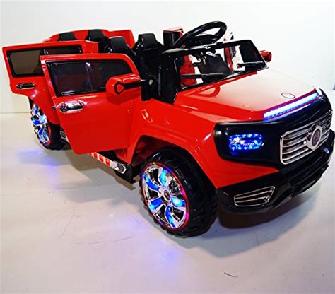 Big 4 Doors CAR for Kids (Model SX1528) Battery Operated Ride On Car with Control Parents Red ...