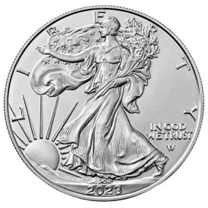 2023 1 oz American Silver Eagle Coin (BU) - Hero Bullion