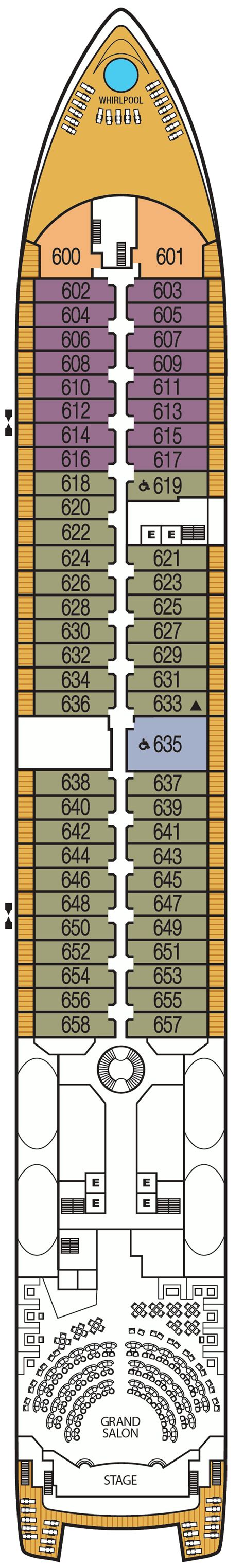 Seabourn Quest Deck Plans