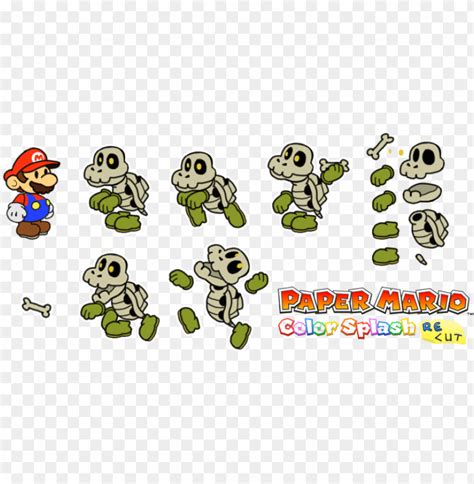 Paper Mario Dry Bones - Anime Wallpaper HD