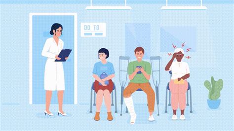 Animated patient flow illustration – IMG Visuals