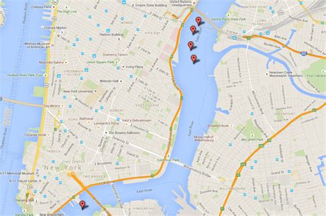 Midtown - MAP: Here are the East River Locations for the 4th of July Fireworks - Neighborhood ...