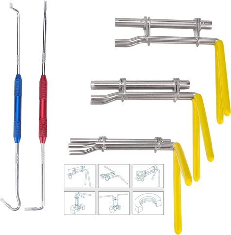 Amazon.com: 3mirrors Hydraulic Seal Installation Tools & Hook and Pick Tool Set U-Cup Rod Seal ...