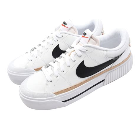 Nike WMNS Court Legacy Lift White Black DM7590100 - KicksOnFire.com