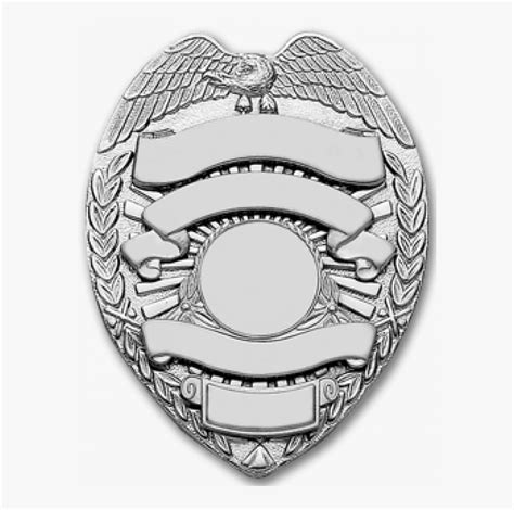 Blank Police Badge Png Images Png Transparent Vector - Pa Police Officer Badge, Png Download ...