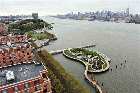 The Hoboken waterfront walkway outside Pier C is now open - nj.com