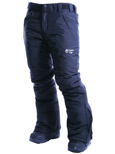 Winter's Edge Women's Avalanche Snow Pants, Black, 3xl - Walmart.com