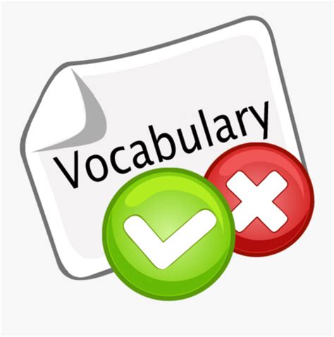 Transparent Quiz Clipart Free - Vocabulary Logo , Free Transparent Clipart - ClipartKey