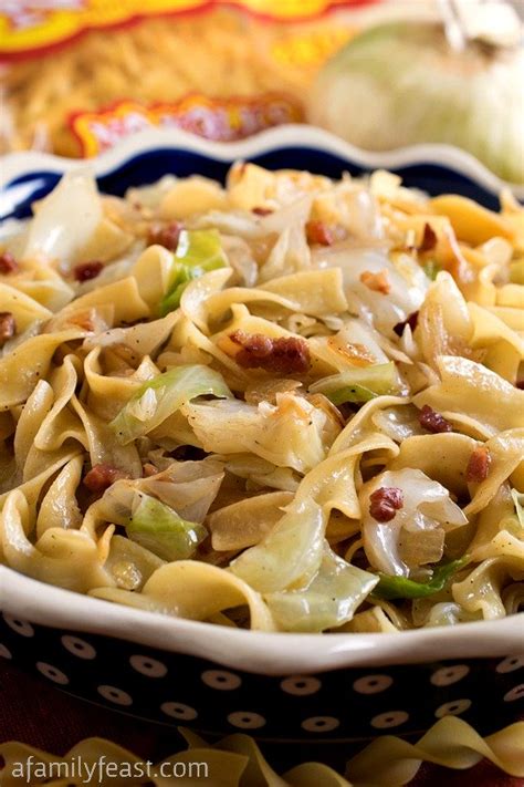 Haluski (Fried Cabbage and Noodles) - A Family Feast® | Cabbage and noodles, Veggie dishes ...