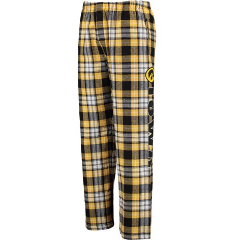 Iowa Hawkeyes Classic Flannel Pants - Gold