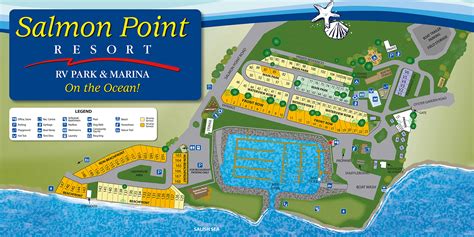 Park Map - Salmon Point Resort, RV Park & Marina