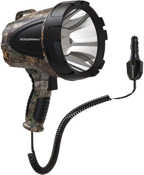 GOODSMANN Spotlight Camo Hunting Spot Lights 12 Volt Marine Spotlight ...