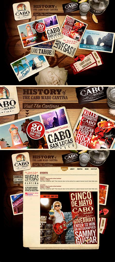 Cabo Wabo Cantina on Behance