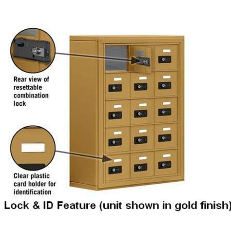 Cell Phone Lockers with Resettable Combination Locks - Wall Safes and ...