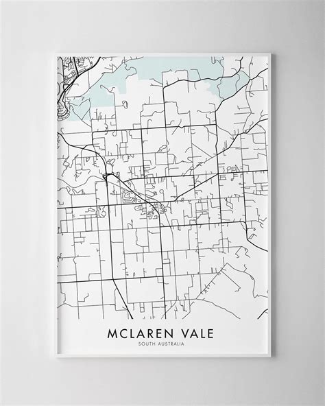 McLaren Vale Map Print - Chelsea Chelsea