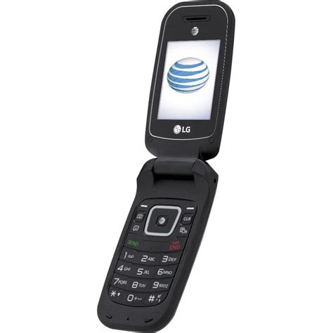 LG B470 AT&T Prepaid Basic 3g Flip Phone, Black – Carrier Locked to AT&T – Techlogica Web