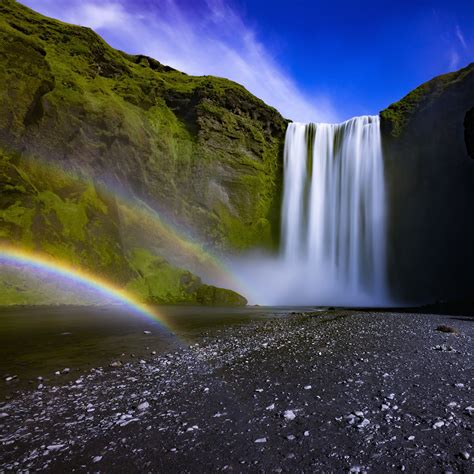 Skogafoss waterfall Iceland 4K Wallpapers | HD Wallpapers | ID #24724