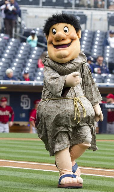 The Friar - San Diego Padres mascot | Flickr - Photo Sharing!