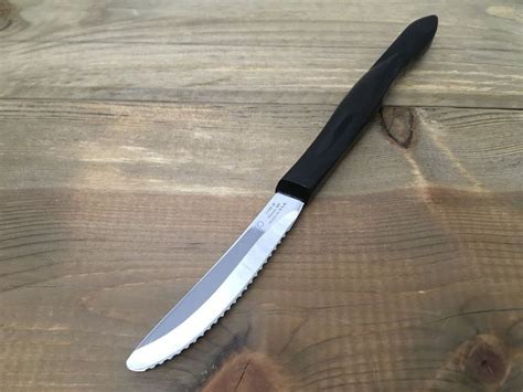 Cutco Steak Knife 1759 JF Brown Handle Serrated Blade Made In The USA #Cutco | Cutco, Knife ...