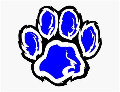 Wildcat Paw 3 Svg Clip Arts - Wildcat Paw Clipart, HD Png Download ...