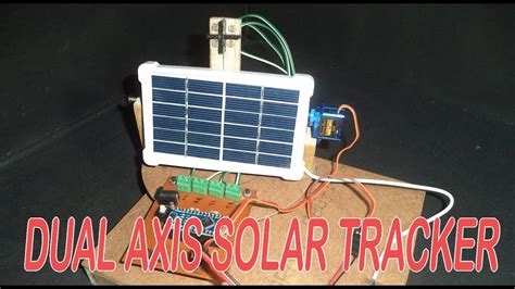 Dual Axis Solar Tracker Using Arduino - YouTube