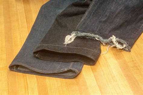 How to Hem - Jeans, Trousers, and Unfinished Hems