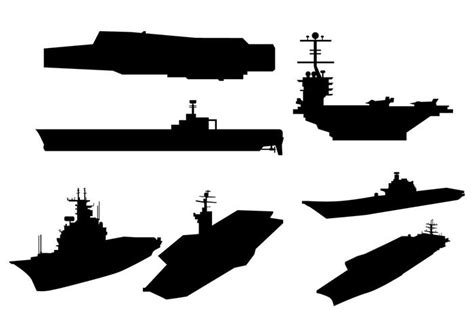 Aircraft Carrier Silhouette at GetDrawings | Free download