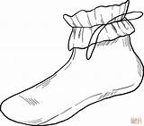 Sock coloring Page  Free Printable Coloring Pages sketch template