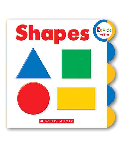 Scholastic Library Publishing Shapes Board Book | Board books, Toddler books, Teaching shapes