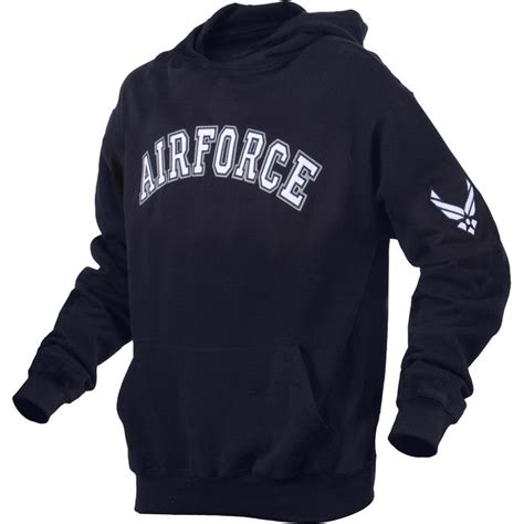 Navy Blue - Military US Air Force Pullover Hoodie Sweatshirt - Army Navy Store