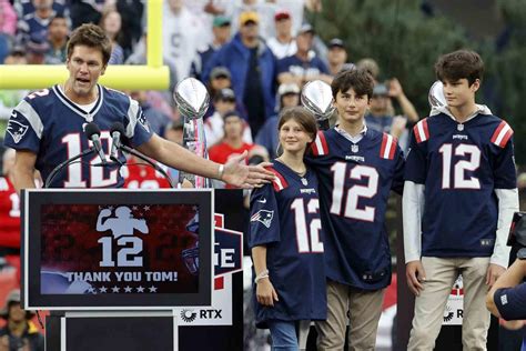 Tom Brady Says His Kids Are Excited to Be Back in Boston for His ...