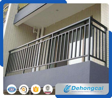 China Cheap Wrought Iron Balcony Fence Designs / Galvanized Steel Safety Fence - China Iron ...