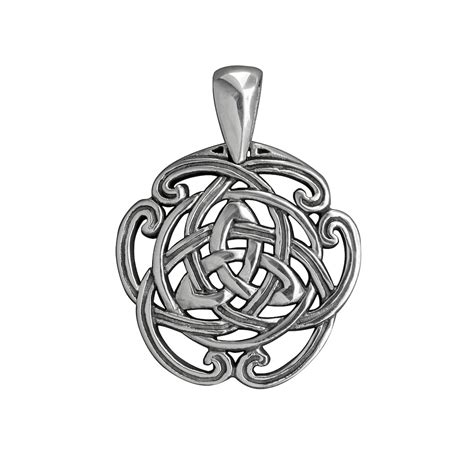 Trisquelion Triskele Triskel Celtic Knot Pendant 5 G 925 - Etsy