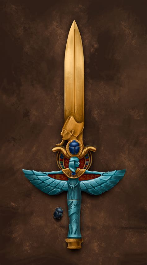 ArtStation - Egyptian dagger