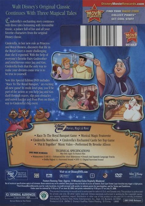 Cinderella II: Dreams Come True - Special Edition (DVD 2002) | DVD Empire