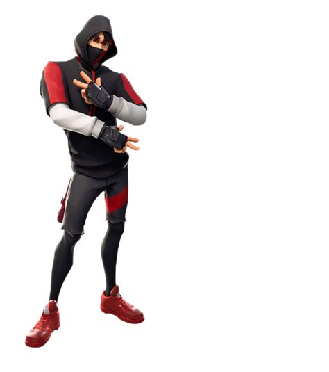 Fortnite Ninja Outfit Action Pose Animated Figure HD PNG | PNG All