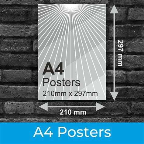 A4 Poster Printing From €1.00 | Ireland. Photo Print.