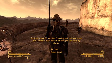 Fallout NV Got the NCR President out safely by SPARTAN22294 on DeviantArt