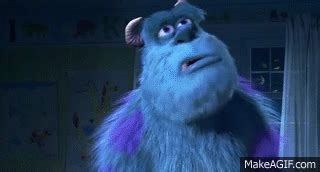 Monster Inc ~ Sulley scares Boo on Make a GIF