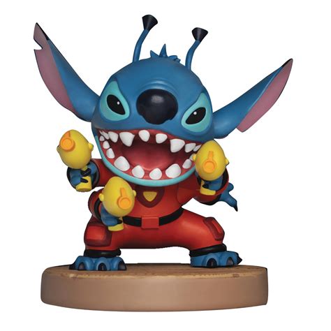 AUG209023 - DISNEY CLASSIC SERIES MEA-019 STITCH SPACE SUIT FIG - Previews World