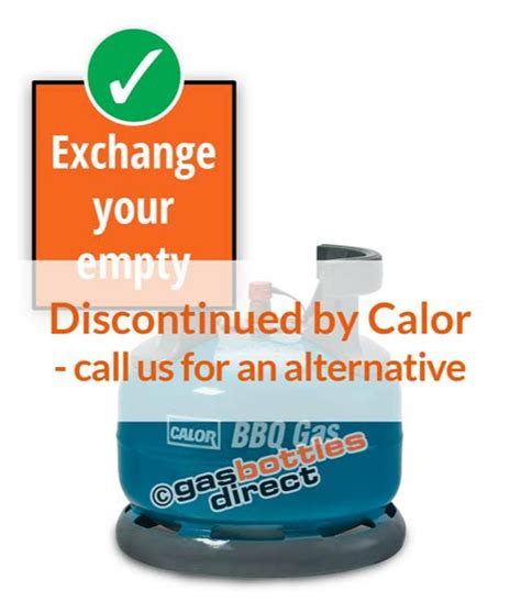 6kg Butane BBQ Calor Gas Bottle Cylinder Refill- Discontinued by Calor