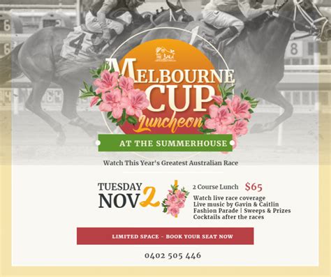 Melbourne Cup Lunch | The Barn