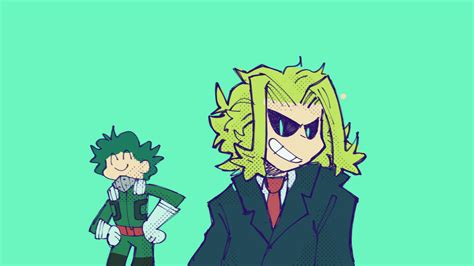 Fukkireta dance but it's all might and deku by DANGERSTREET on DeviantArt