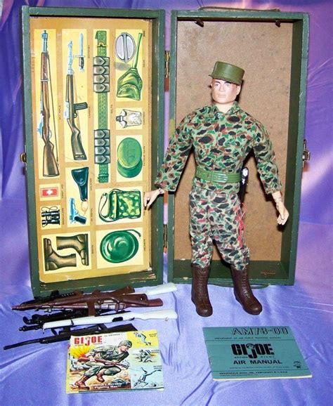 Vintage GI Joe 1964 12" Hasbro Accessories Lot and Action Figure | Gi ...