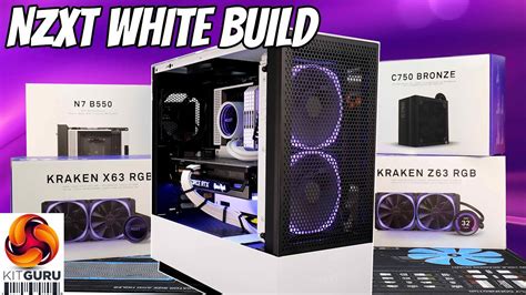 NZXT White Build featuring H510 Flow - YouTube