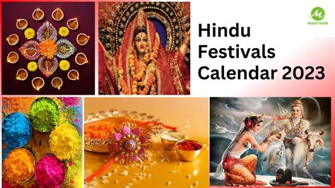 Hindu Festivals Calendar 2023, Vrat, Dates, and Holidays