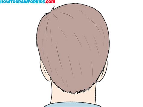 How to Draw Hair from the Back - Easy Drawing Tutorial For Kids